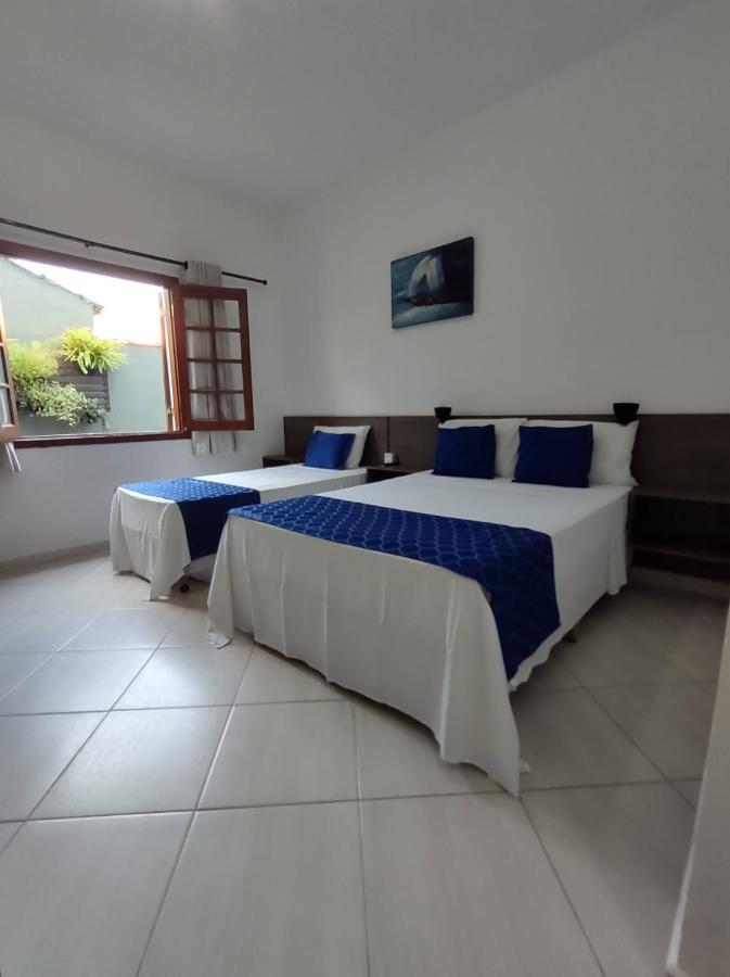 Pousada Vistazul - Piscina Climatizada - Pe Na Areia Bertioga Buitenkant foto