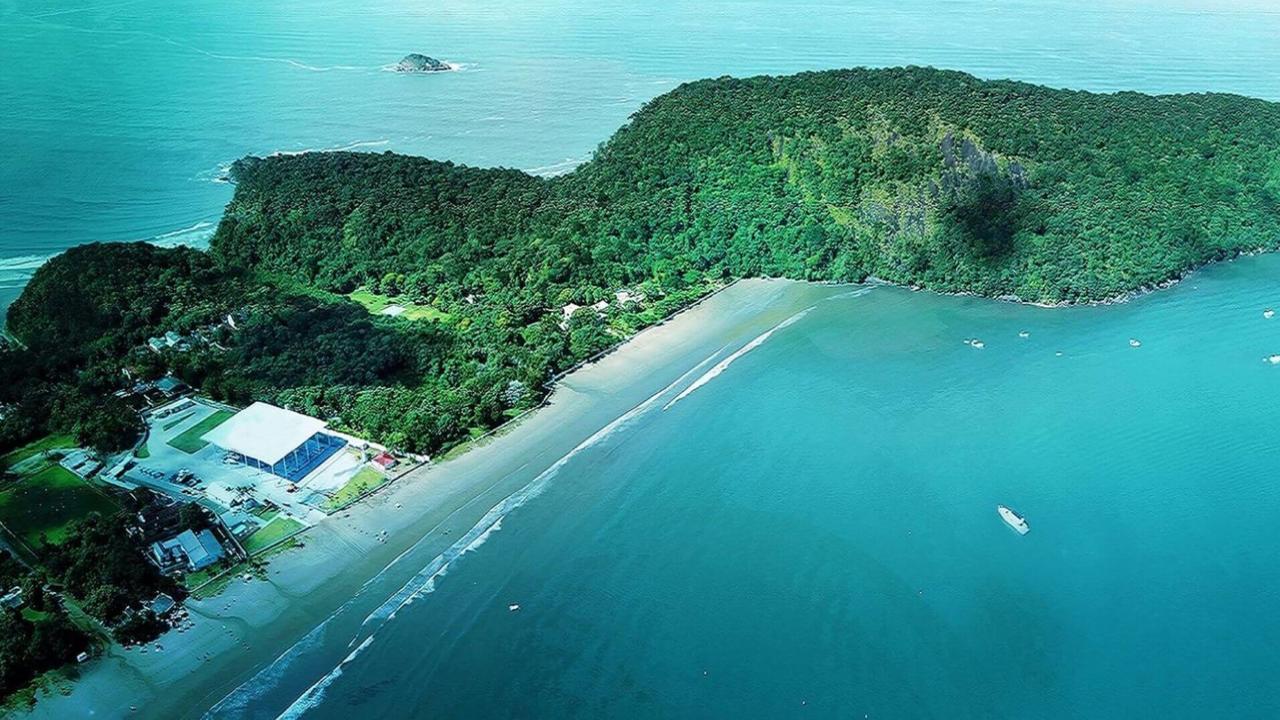 Pousada Vistazul - Piscina Climatizada - Pe Na Areia Bertioga Buitenkant foto