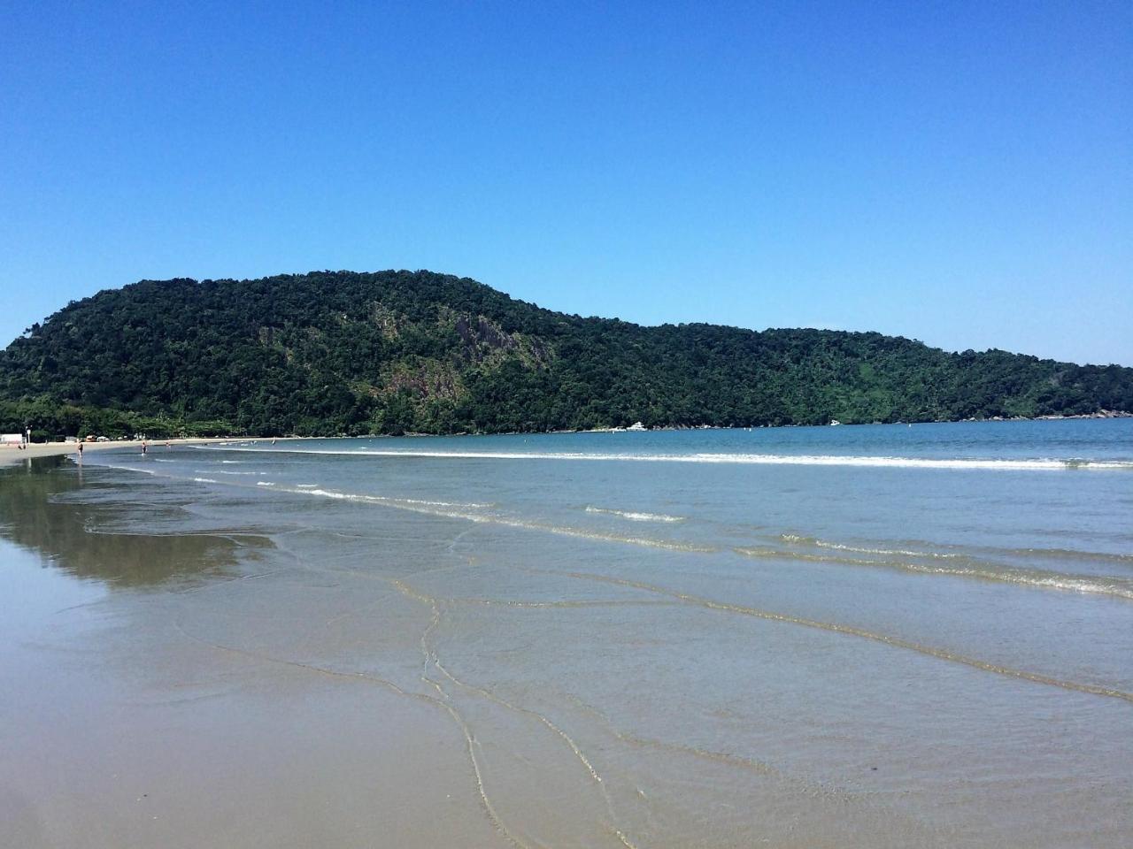 Pousada Vistazul - Piscina Climatizada - Pe Na Areia Bertioga Buitenkant foto