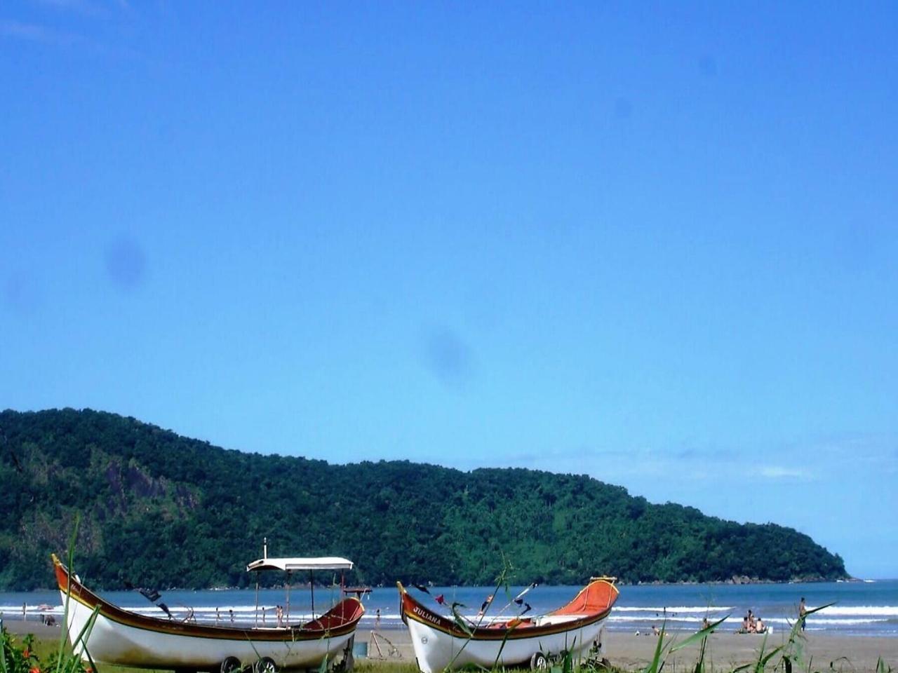 Pousada Vistazul - Piscina Climatizada - Pe Na Areia Bertioga Buitenkant foto