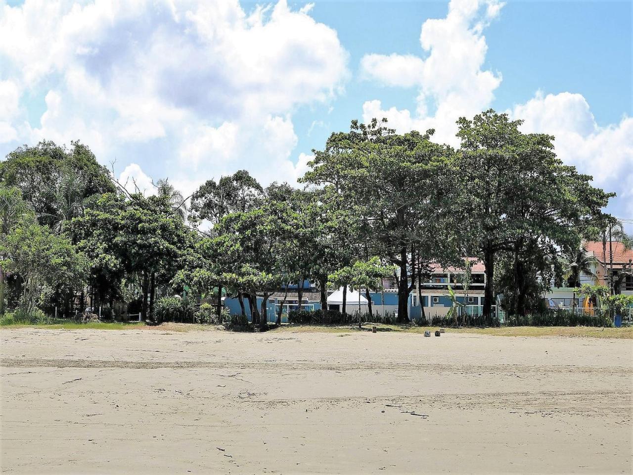 Pousada Vistazul - Piscina Climatizada - Pe Na Areia Bertioga Buitenkant foto