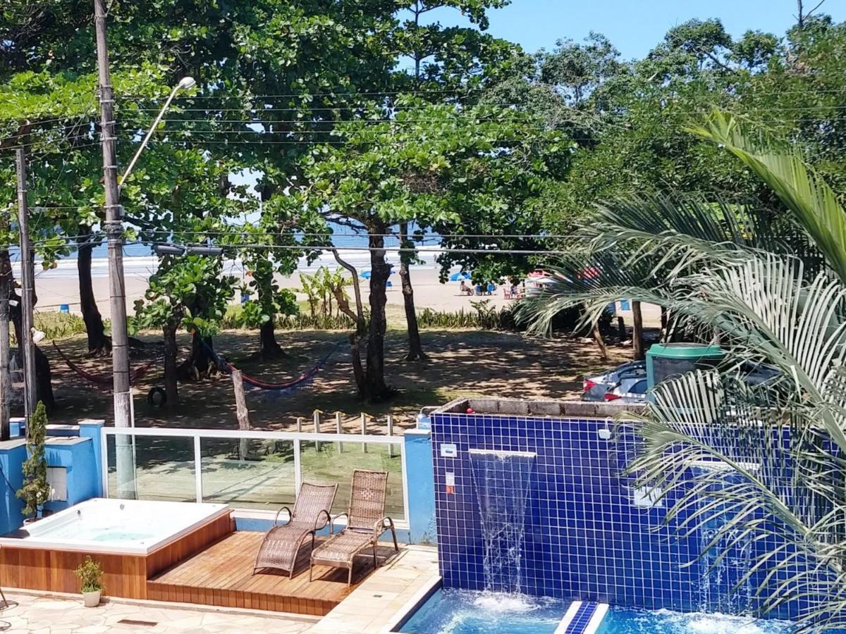 Pousada Vistazul - Piscina Climatizada - Pe Na Areia Bertioga Buitenkant foto