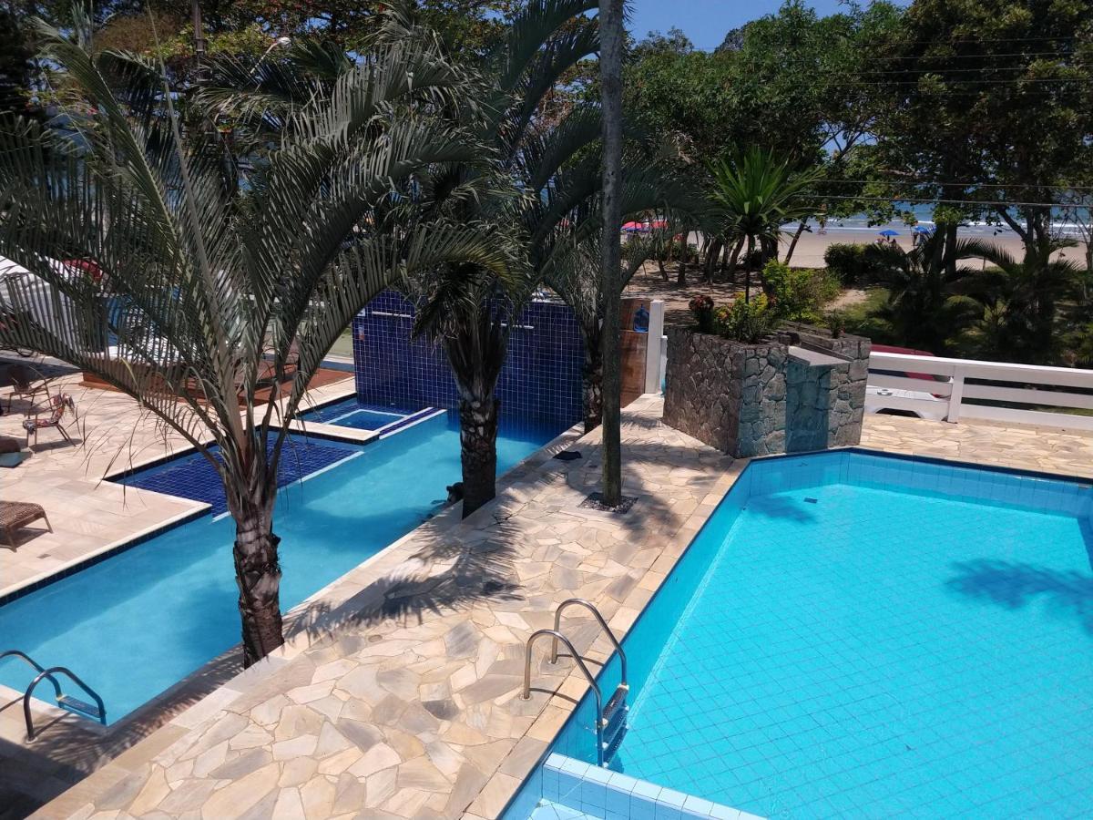 Pousada Vistazul - Piscina Climatizada - Pe Na Areia Bertioga Buitenkant foto